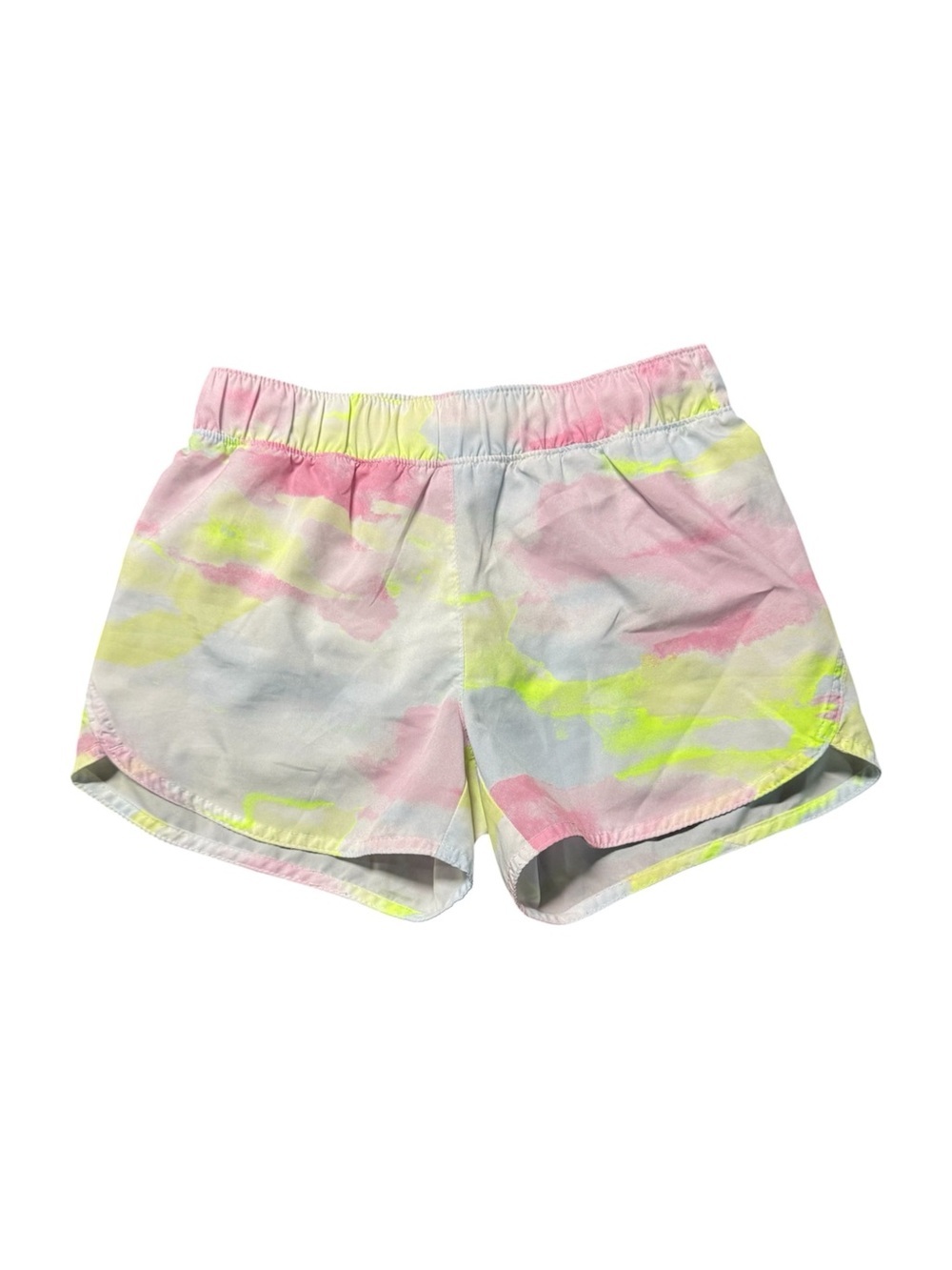 Old Navy Active Girls Go-Dry Pastel Print Running Shorts Size L 10-12